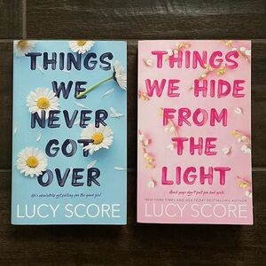 Lucy Score Book Set - Blue and Pink Covers